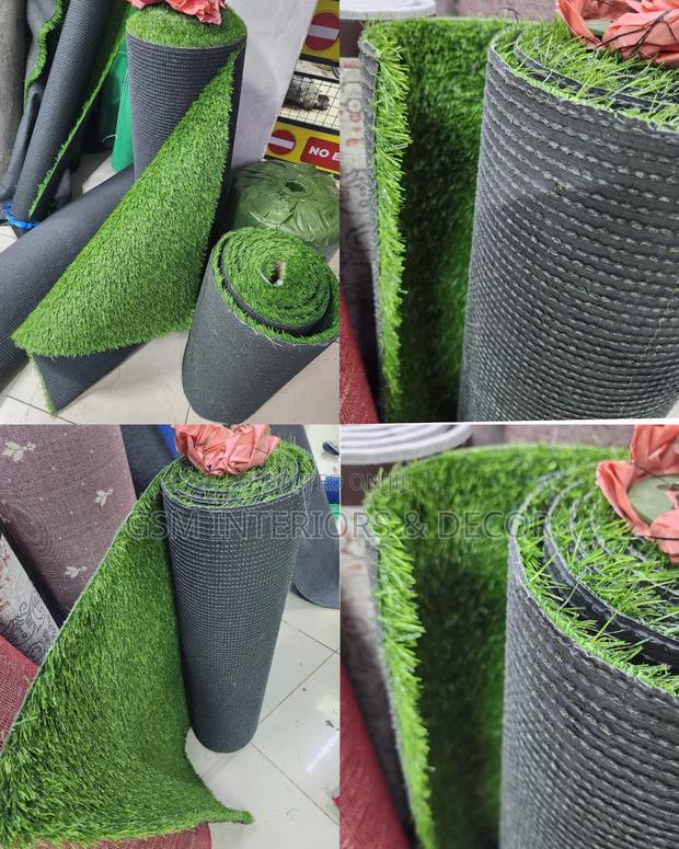Artificial Green Grass Carpets Eco Friendly and UV Treated - thumbnail 2
