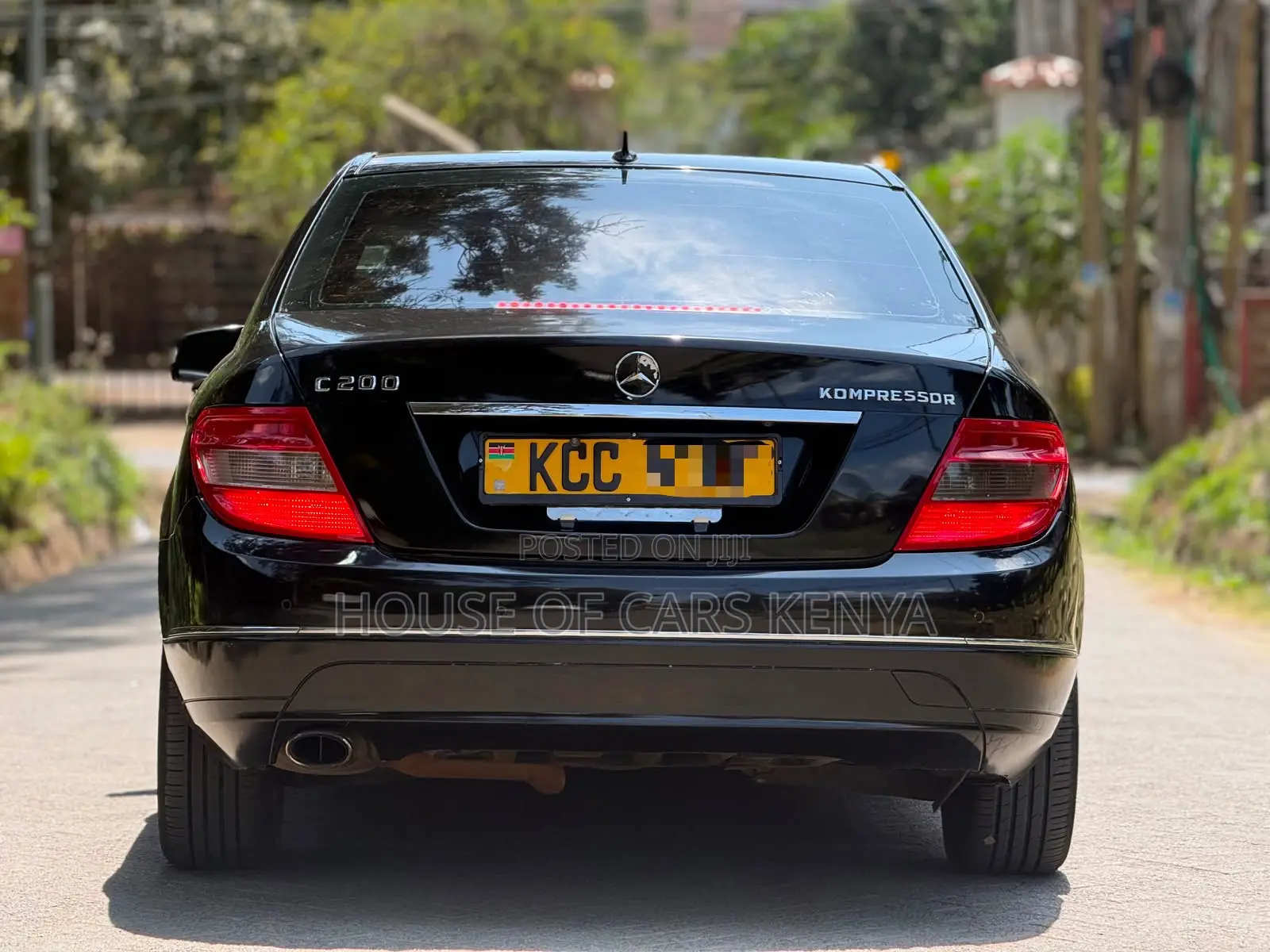 Mercedes-Benz C200 2009 Black