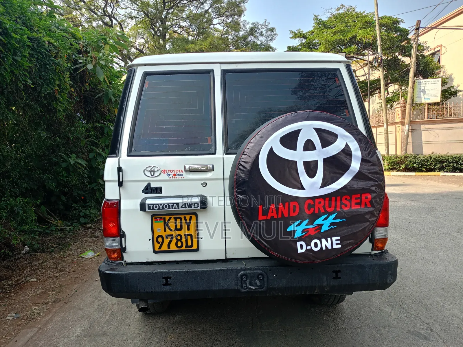 Toyota Land Cruiser 2008 White