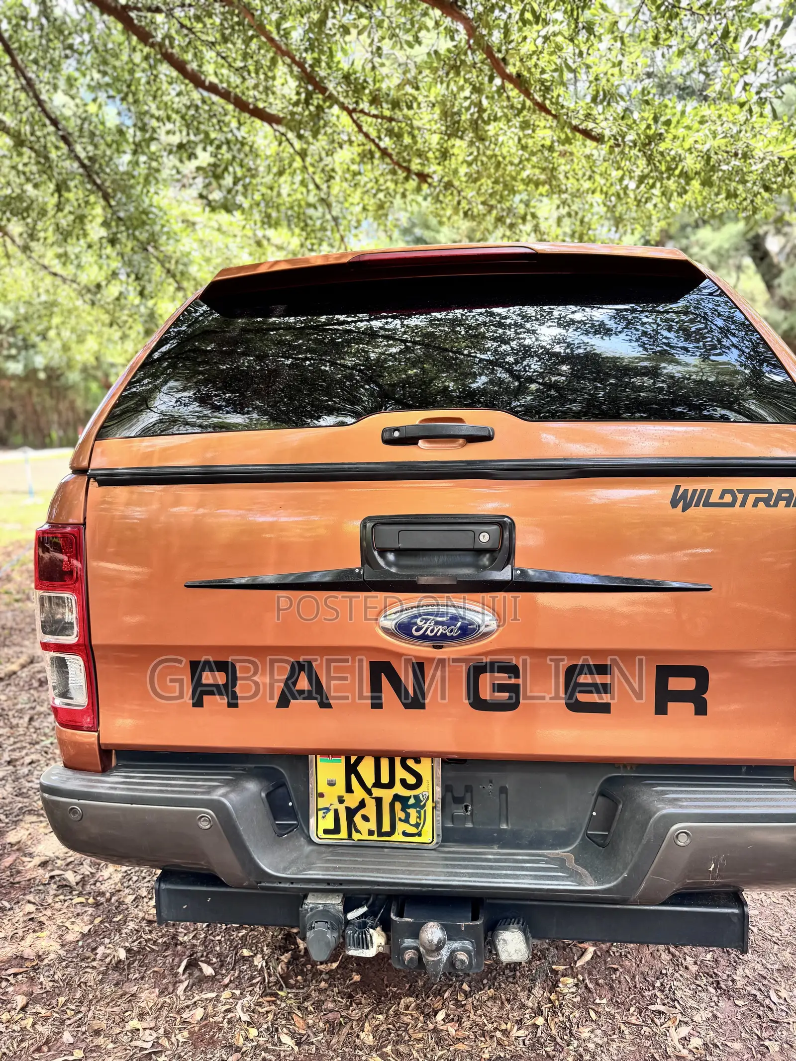 Ford Ranger Wildtrak 2016 Orange