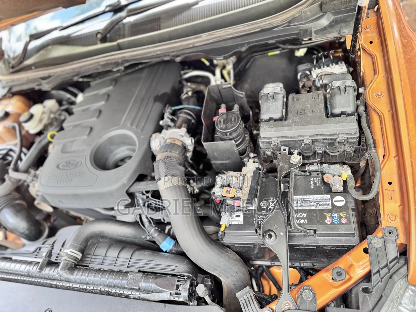 Ford Ranger Wildtrak 2016 Orange