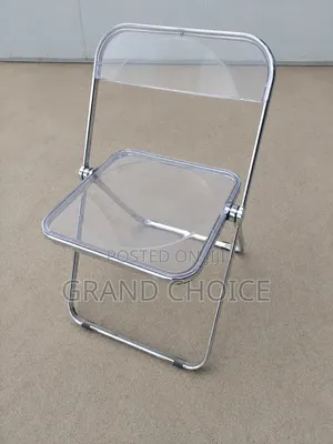 Transparent Acrylic Foldable Chair/Clear Event Dining Chair