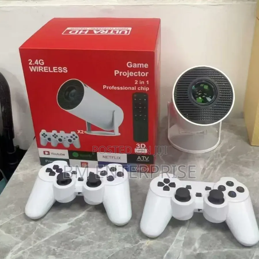 High Quality Android Projector With Gaming Pads