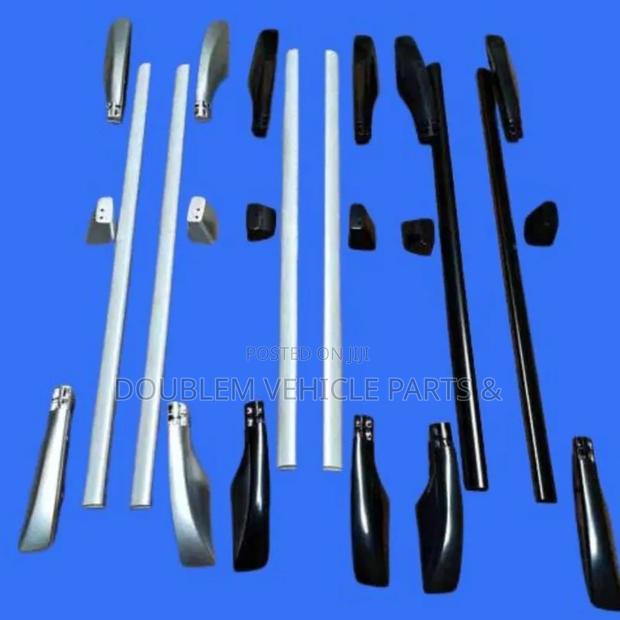 Car Universal Fit Roof Rails/Roofrails/Racks/Bars Silver/Chrome/Black - thumbnail 4