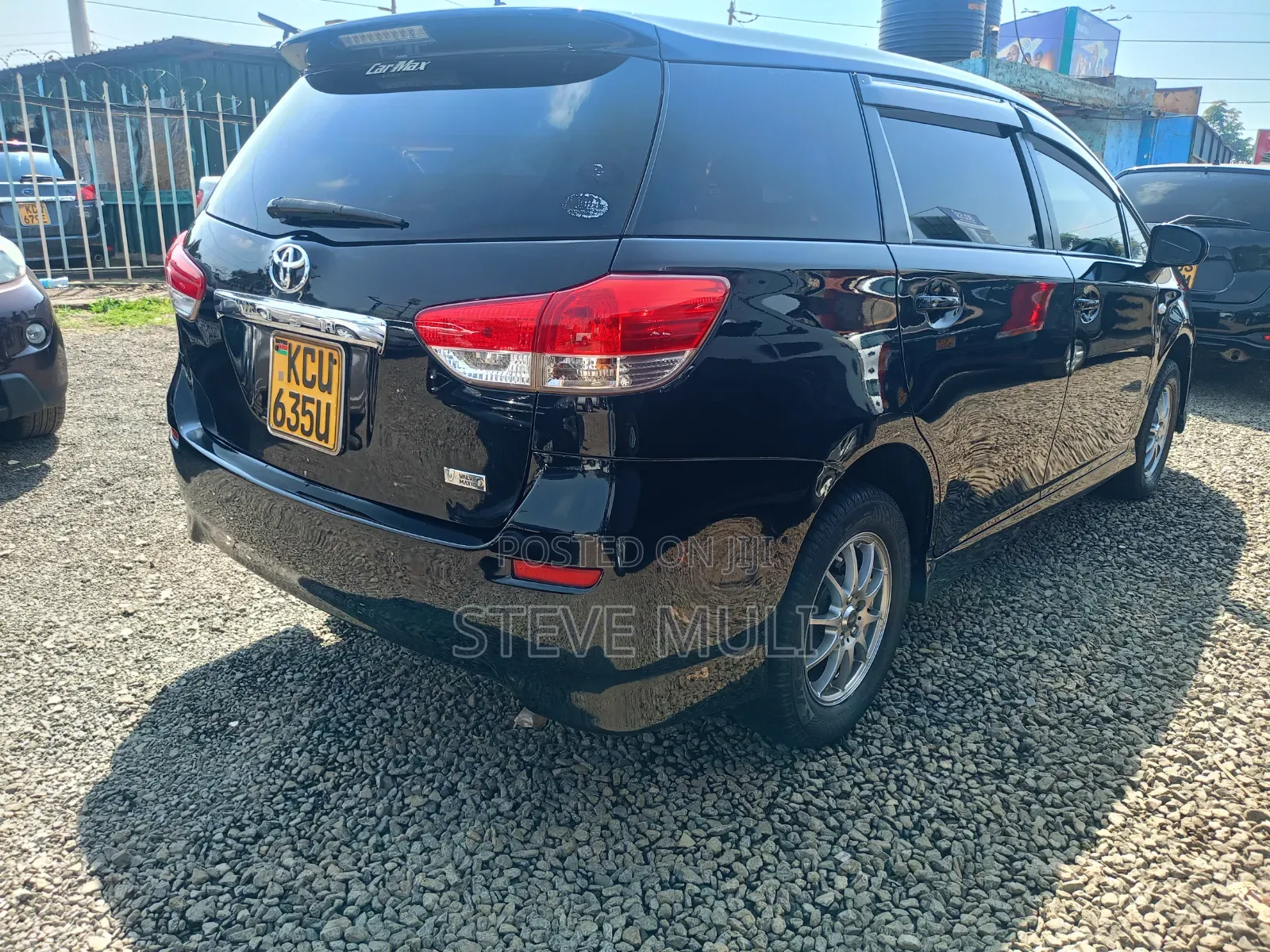 Toyota Wish 2012 Matt Black