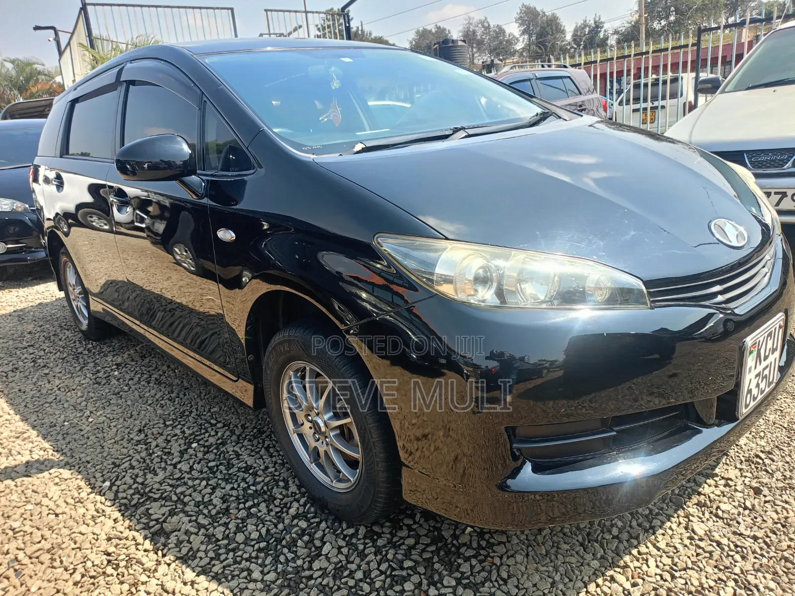 Toyota Wish 2012 Matt Black