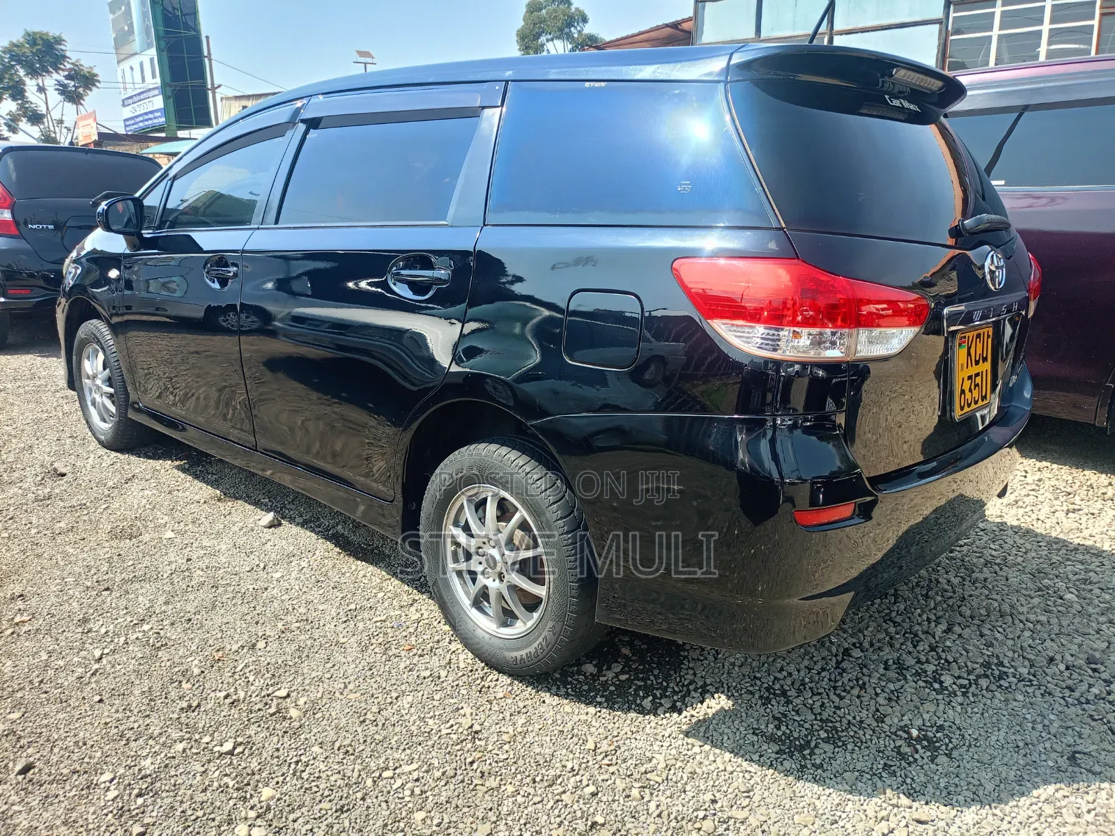 Toyota Wish 2012 Matt Black