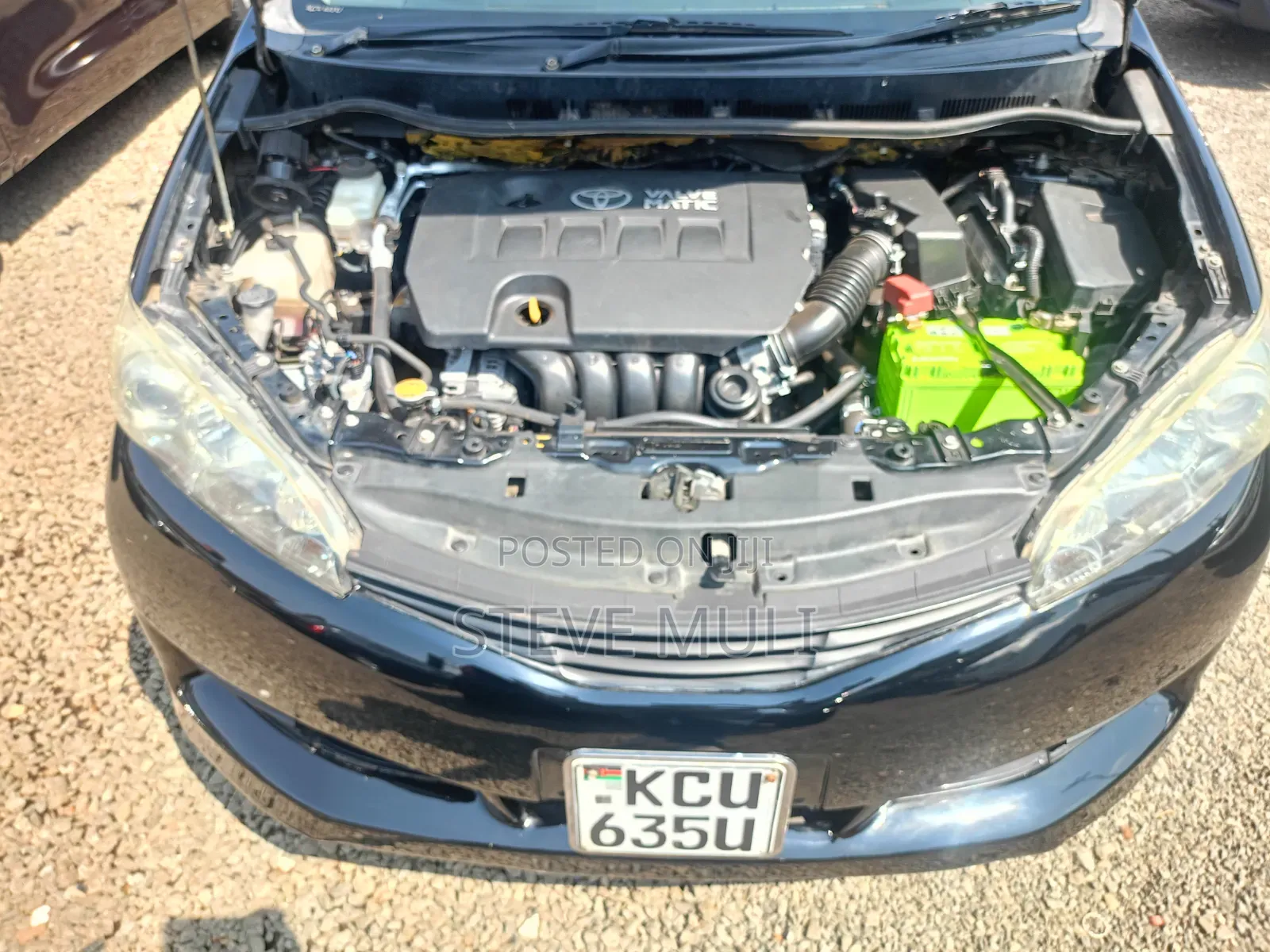 Toyota Wish 2012 Matt Black
