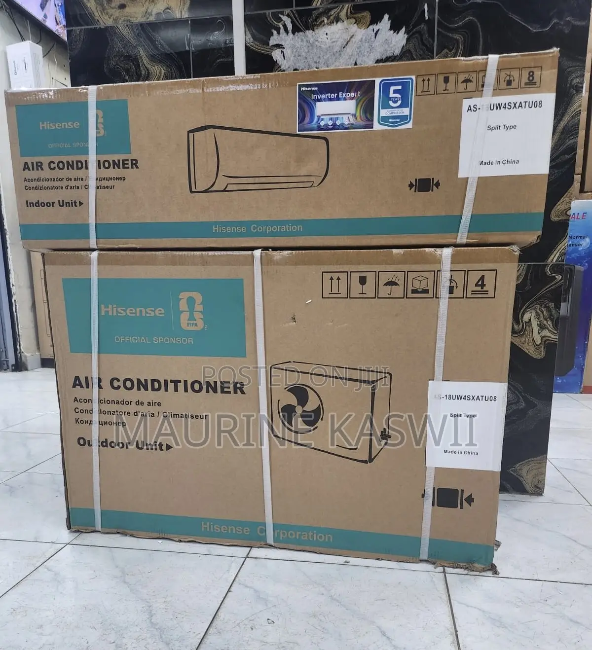 HISENSE 18 BTU HEAT Cooling Aircondioner Inverter Split HIGH WALL