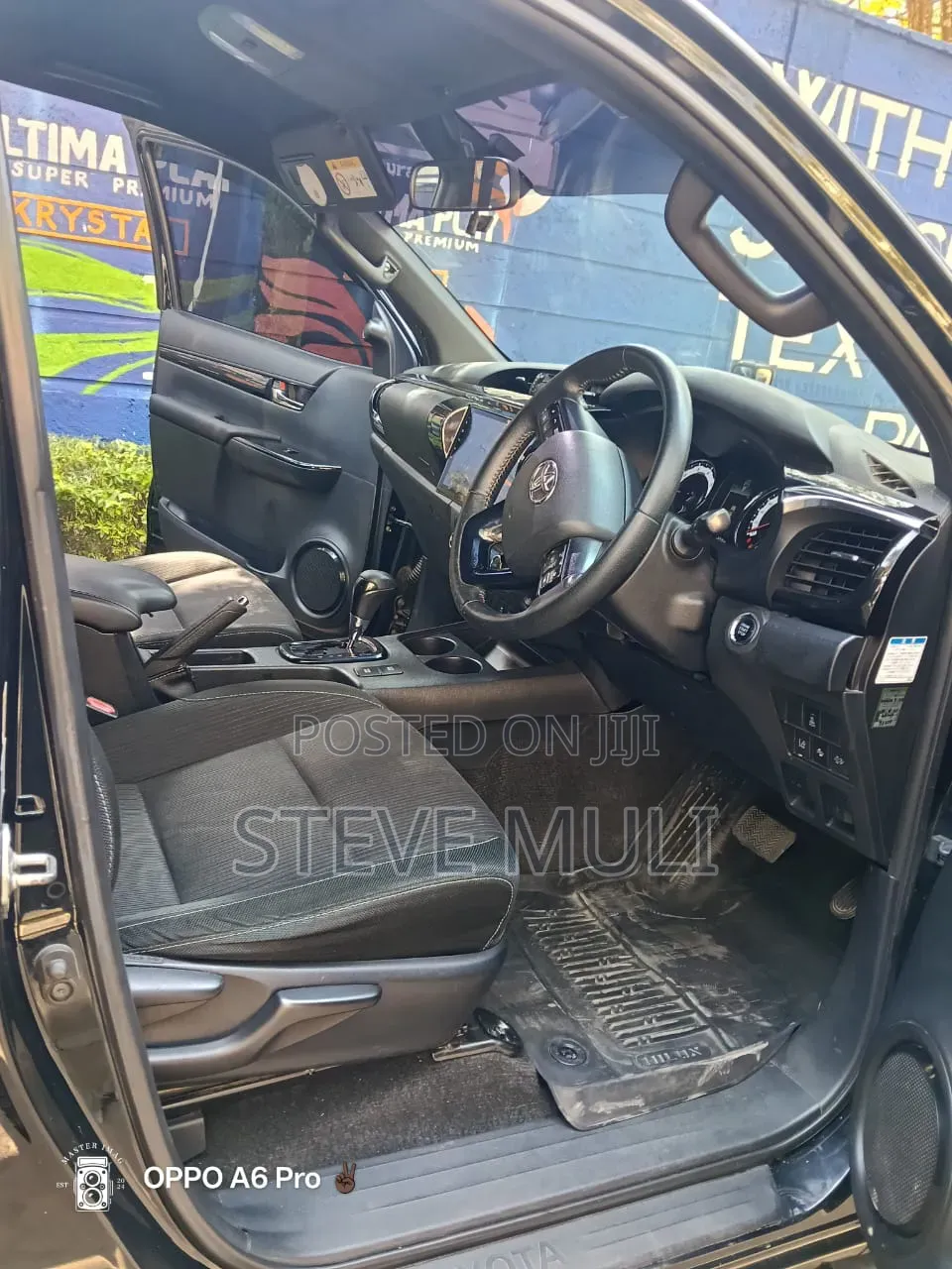 Toyota Hilux 2019 Matt Black