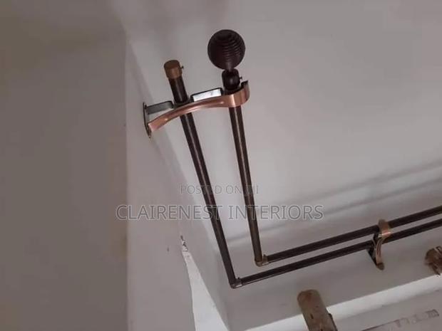 Corner Windows, Quality You Can Trust Powder Coated Curtain Rods