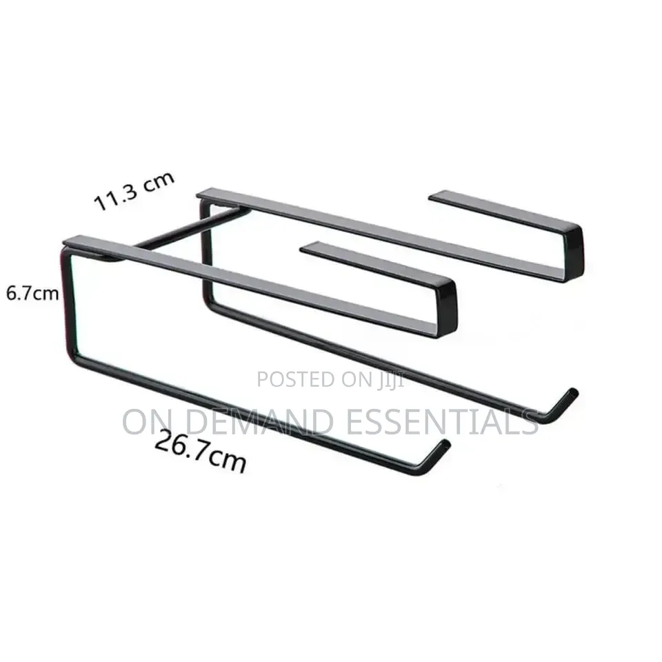 Household Kitchen Utensils Cabinet Paper Towel Rack