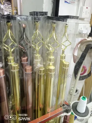 Touch of Elegance, Sleek Design, Adjustable Curtain Rods