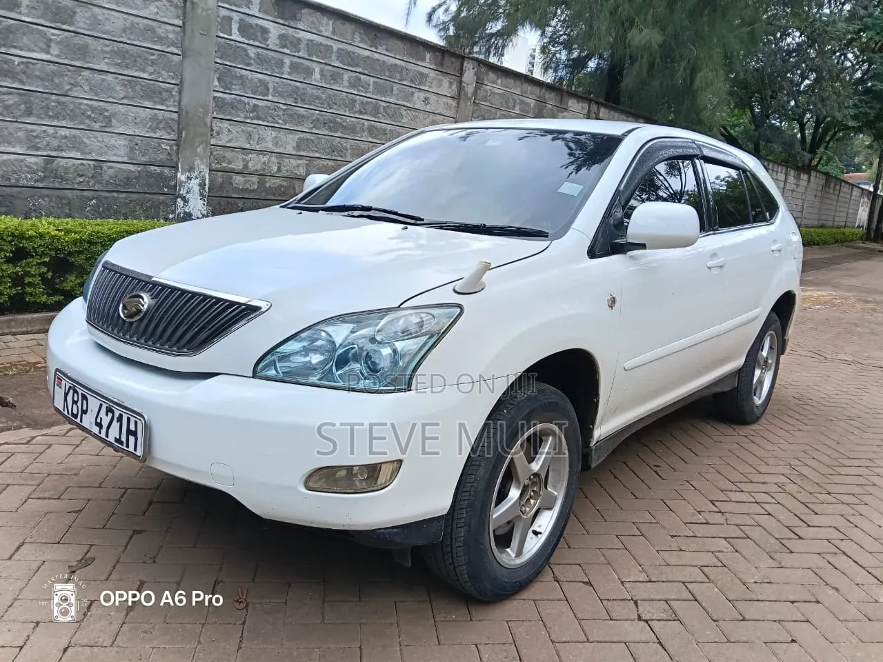 Toyota Harrier 2007 White