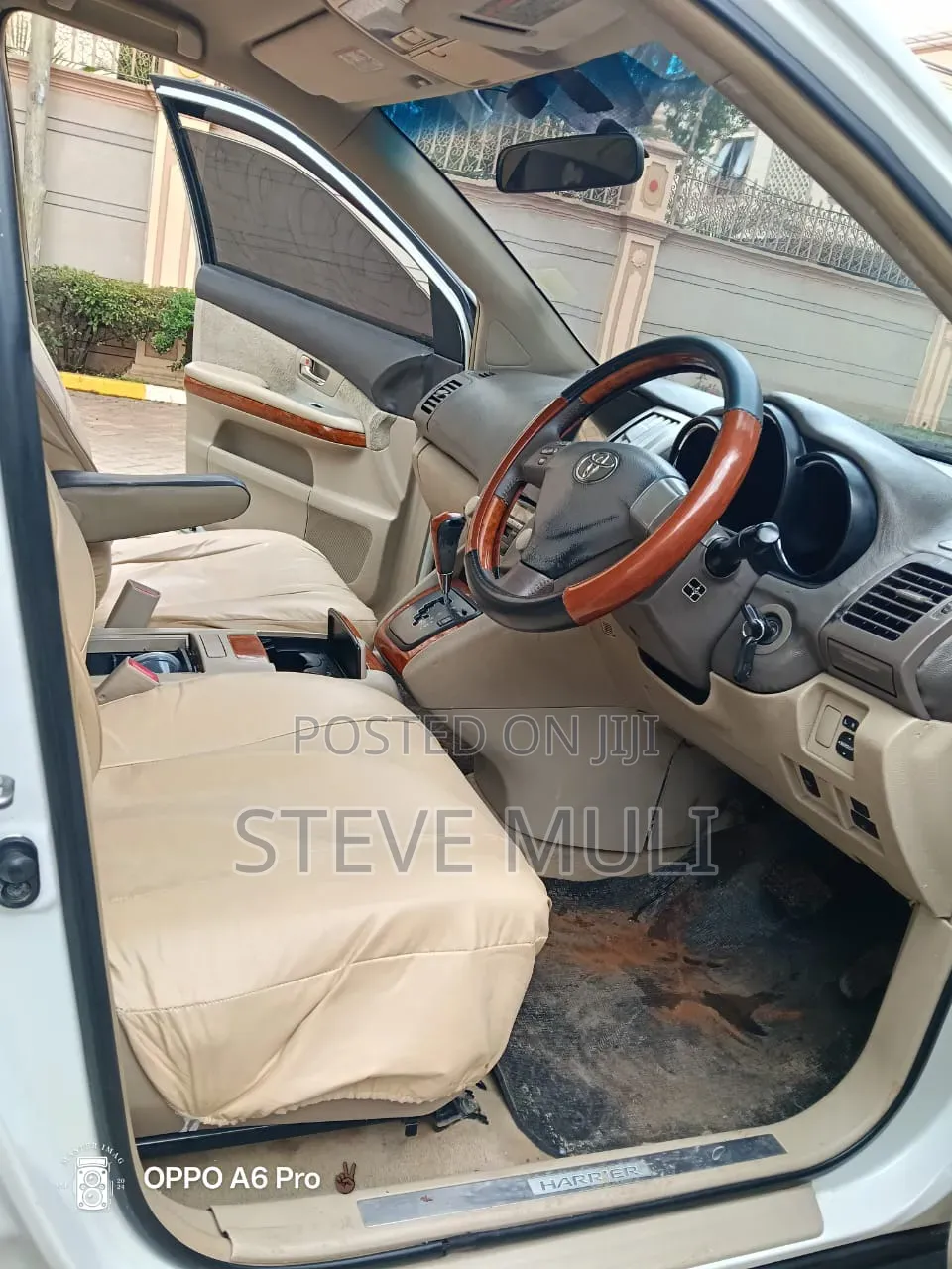Toyota Harrier 2007 White