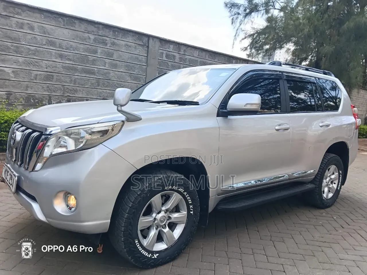 Toyota Land Cruiser Prado 2015 Silver