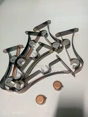 Double Brackets, Different Colours, Powder Coated Brackets