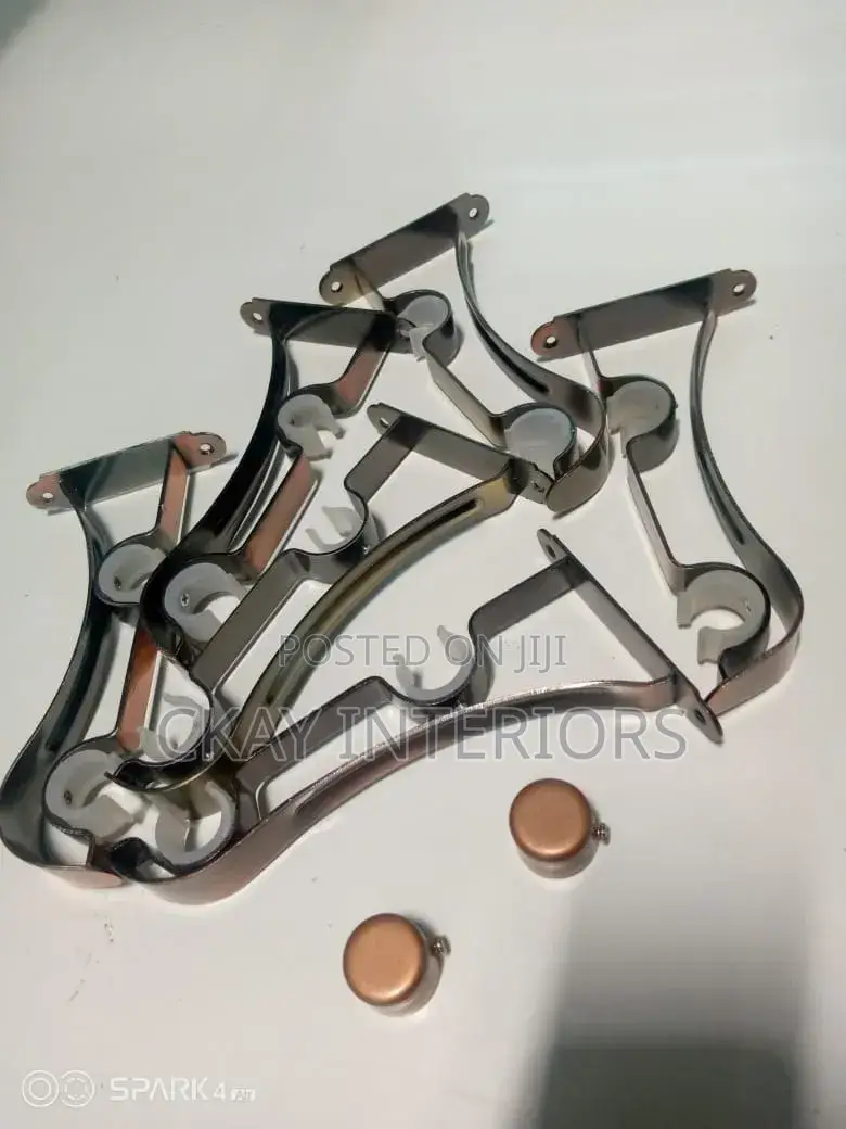 Double Brackets, Different Colours, Powder Coated Brackets