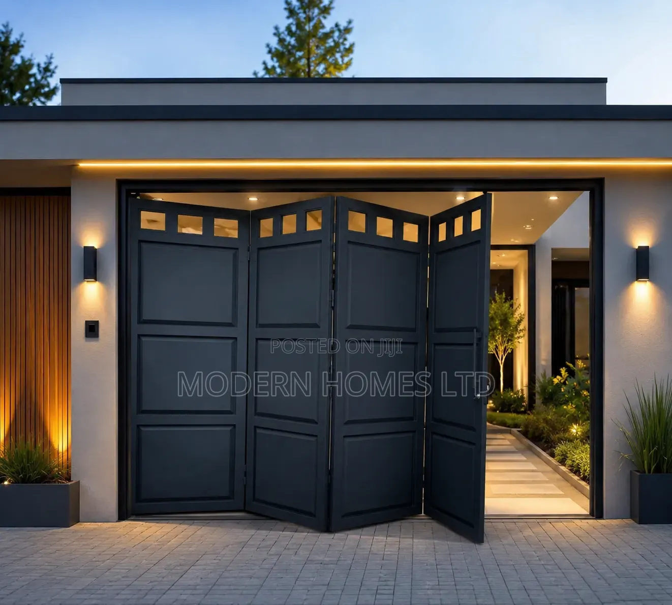 Premium Foldable Garage Doors - Modern Security Meets Elegant Design!