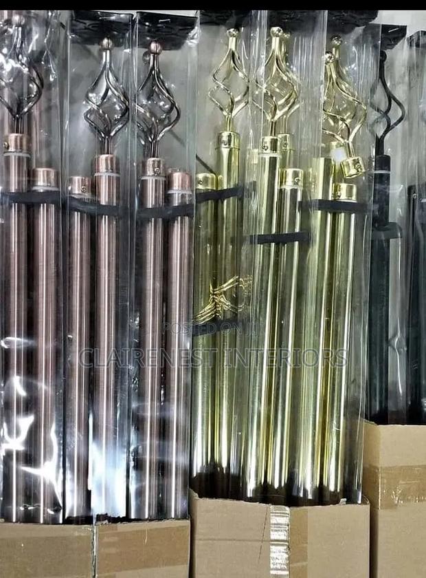 Home Styling Made Easy, Timeless Quality Adjustable Curtain Rods - thumbnail 2