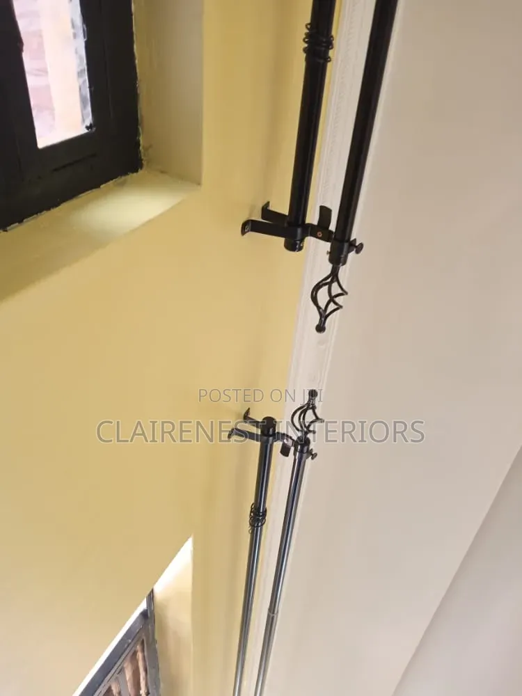 4m Double, Durable and Elegant Adjustable Curtain Rods