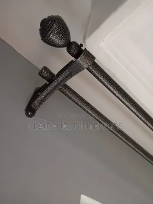 Timeless Quality, Both Single and Double Coated Curtain Rods