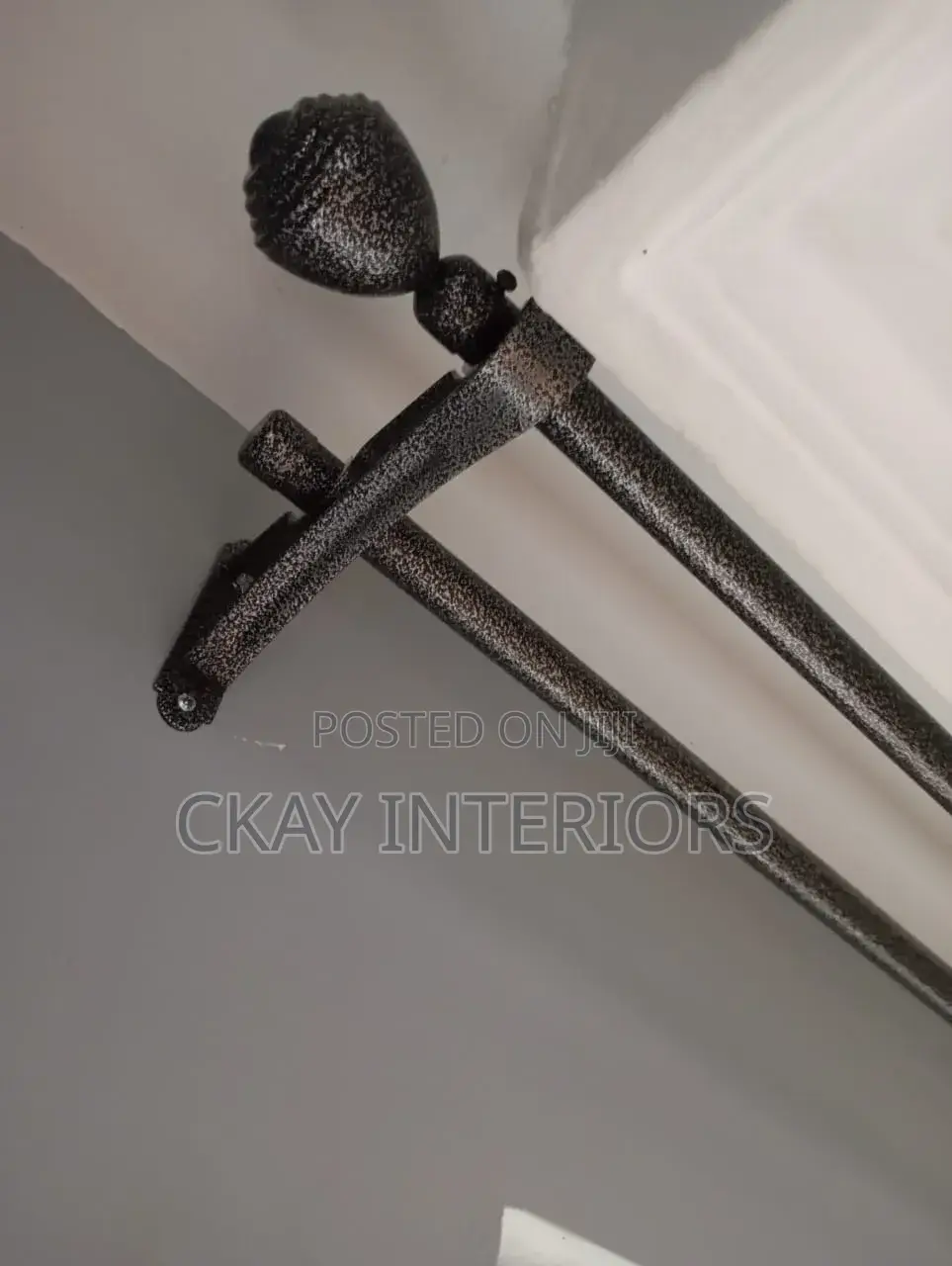 Timeless Quality, Both Single and Double Coated Curtain Rods