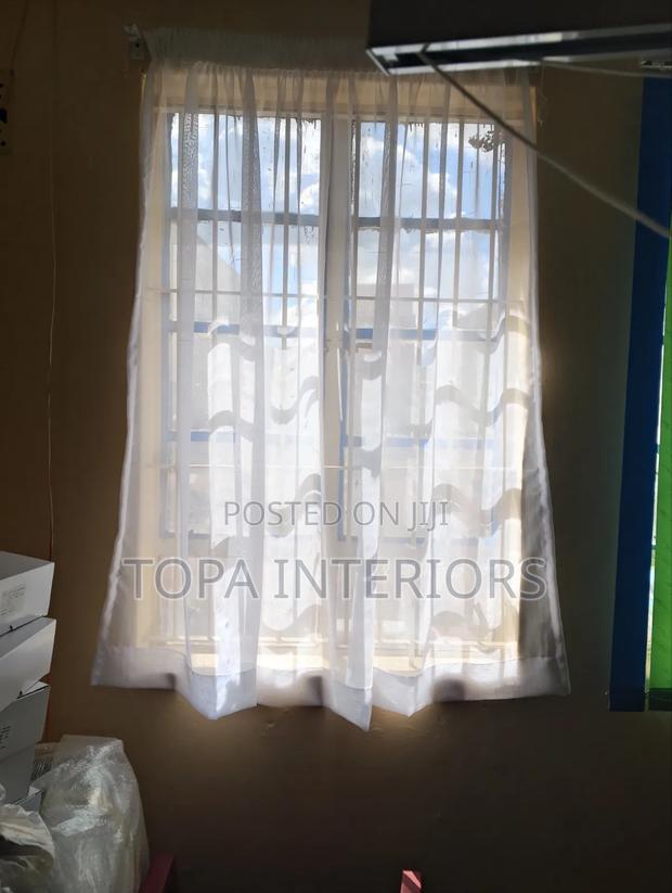New Light Filtering White Sheers Curtains - thumbnail 2