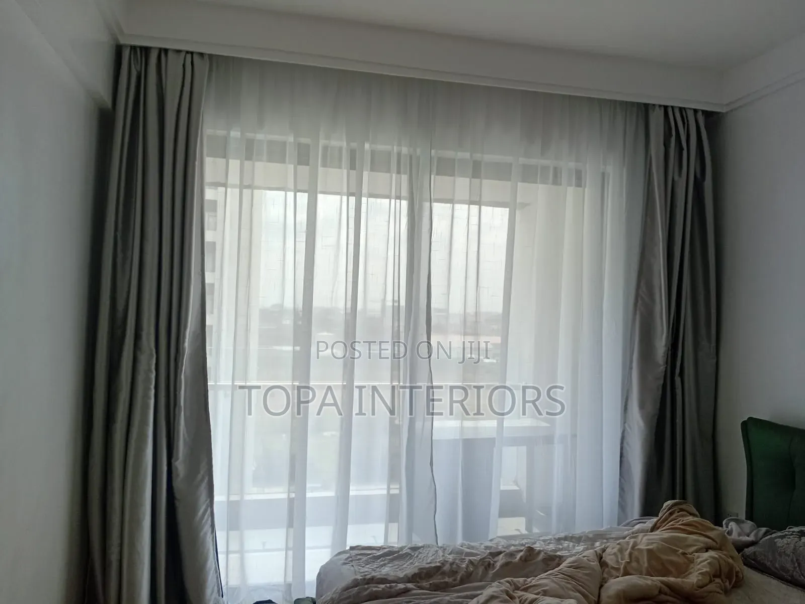 Living Room White Sheers for Decorative Privacy