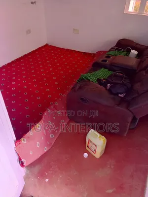 Red Executive Living Room Floor Wall to Wall Carpets