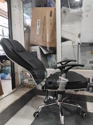 Executive Leather Recliner Office Chair – High Back Design