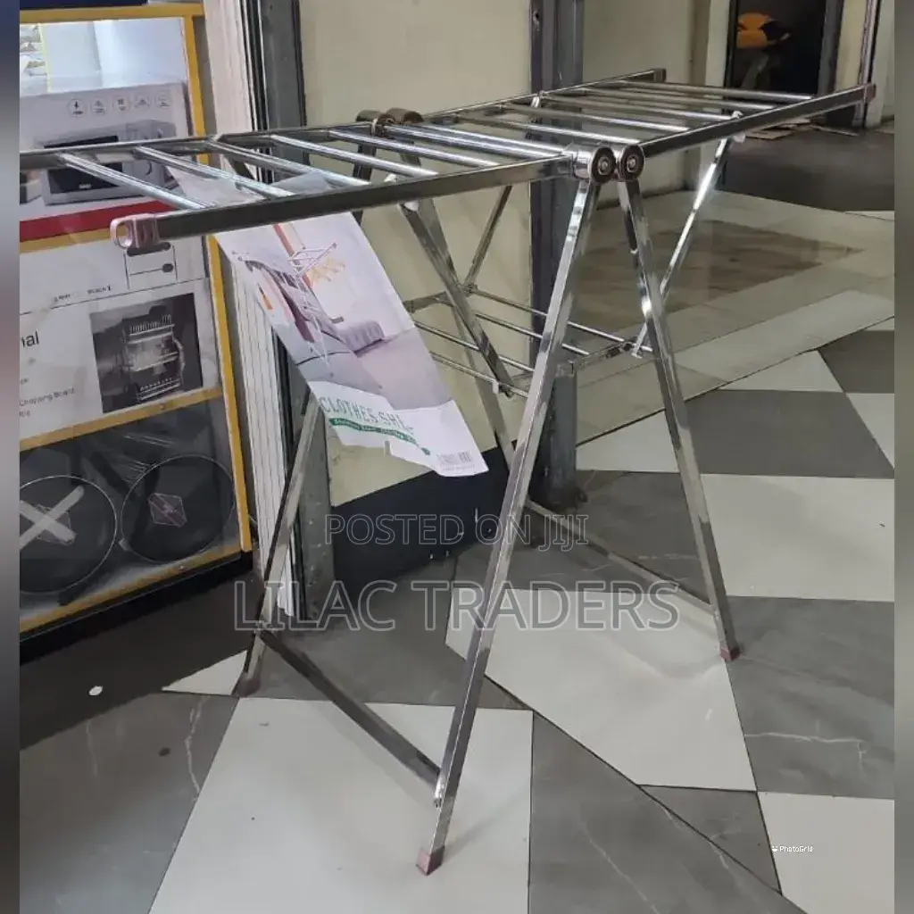 Strong Metallic Drying Hanger Rack
*