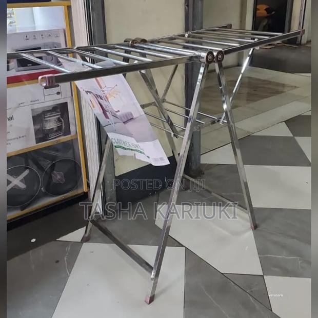Strong Metallic Drying Hanger Rack
* - main view