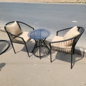Modern Outdoor Patio Furniture Set With Hanging Egg Chair