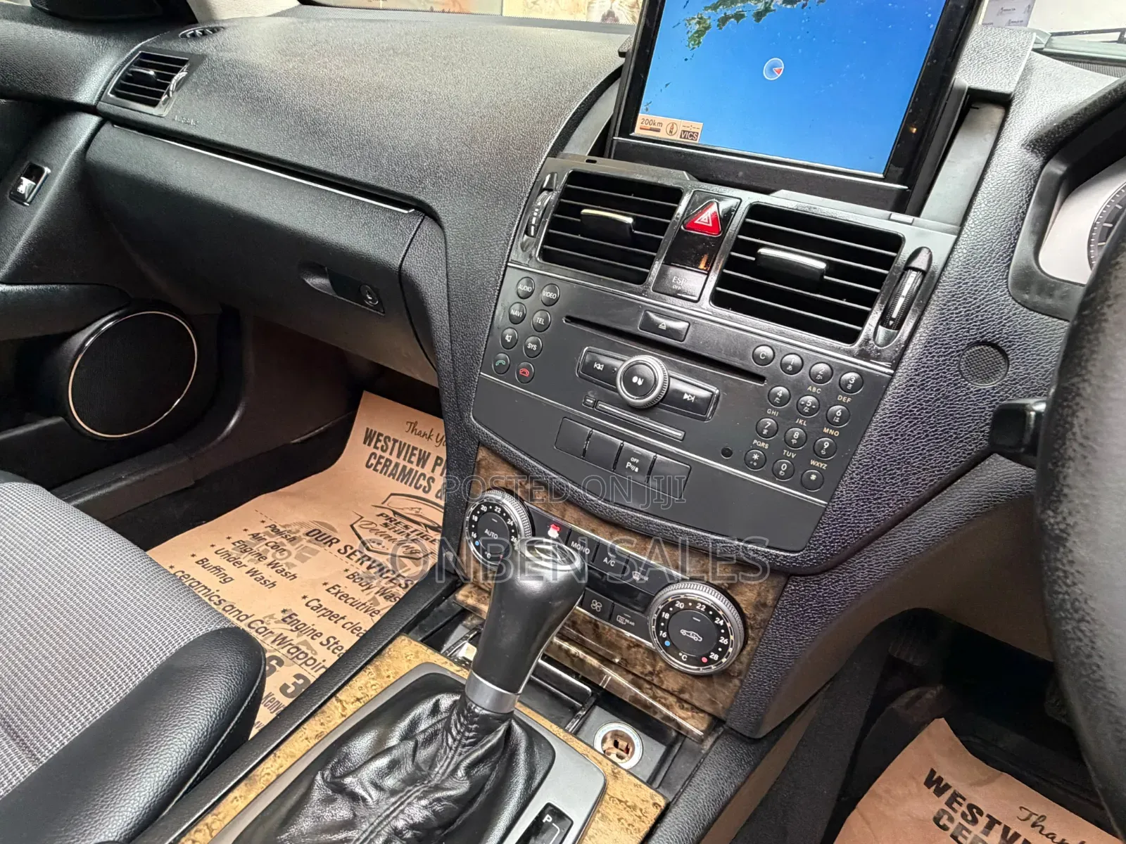 Mercedes-Benz C-Class C 250 CGI BlueEFFICIENCY (W204) 2009 Black