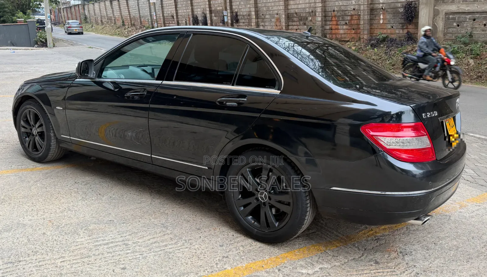 Mercedes-Benz C-Class C 250 CGI BlueEFFICIENCY (W204) 2009 Black