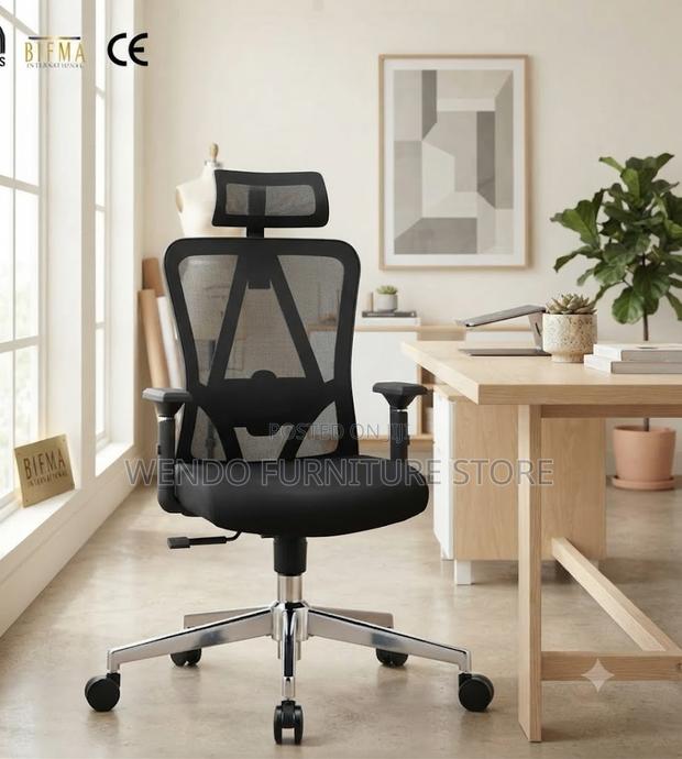Office Chairs; Ergonomic WEXS1 Office Chairs With High Backrest - thumbnail 2