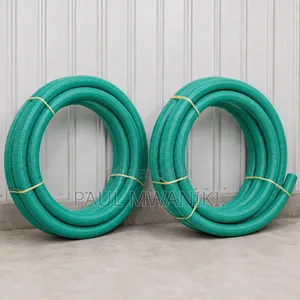 Heavy-Duty PVC Suction Hose – Flexible Green Water Pump Hose