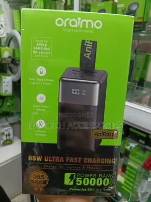 Oraimo PowerJet 501 OPB-750SQ 50,000mah Powerbank.