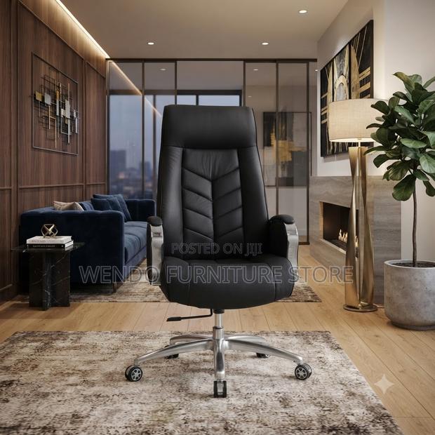 Office Chairs; Executive Comfortable Leather Office Chairs - thumbnail 5