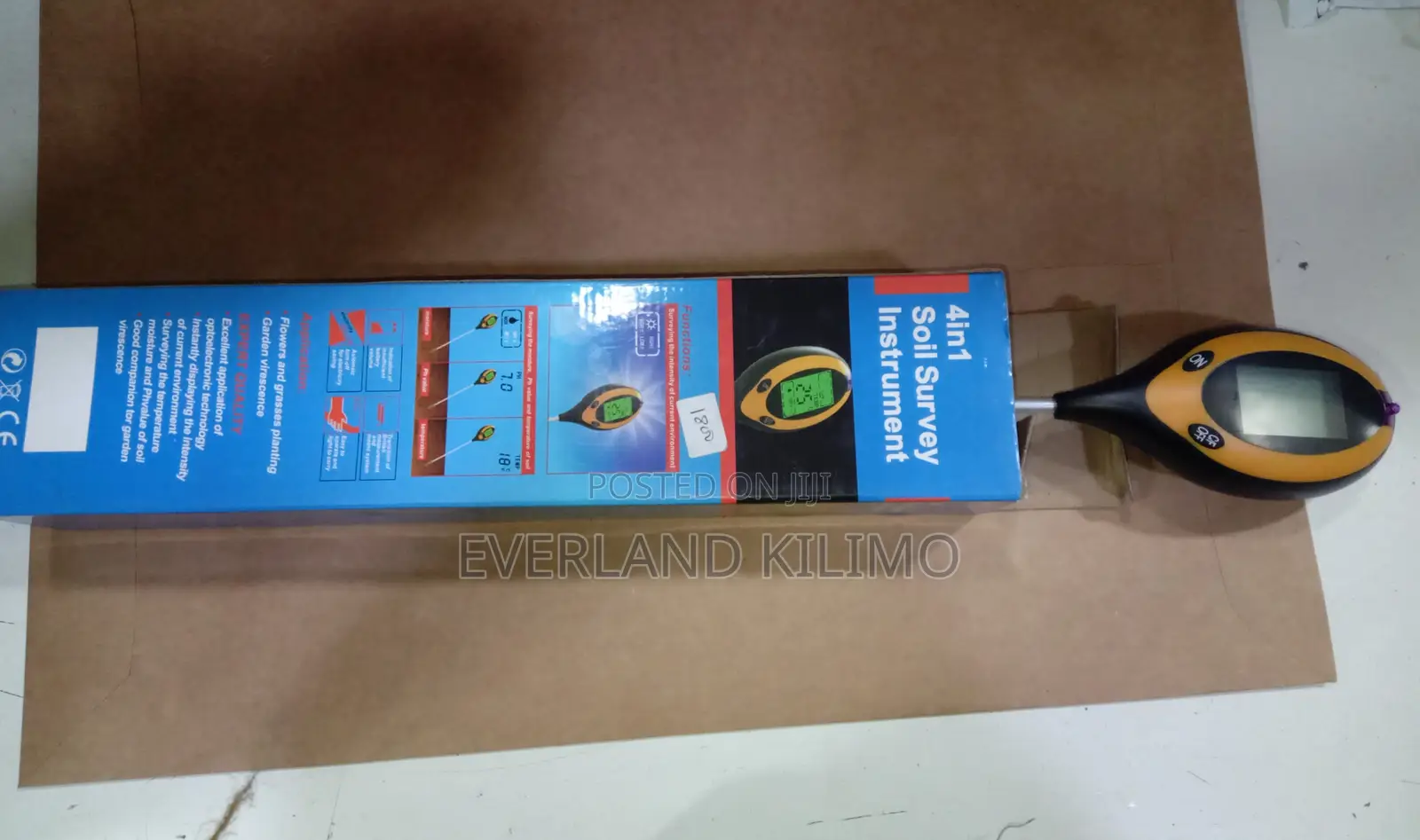 4-in-1 Digital Soil Survey Instrument for Ph