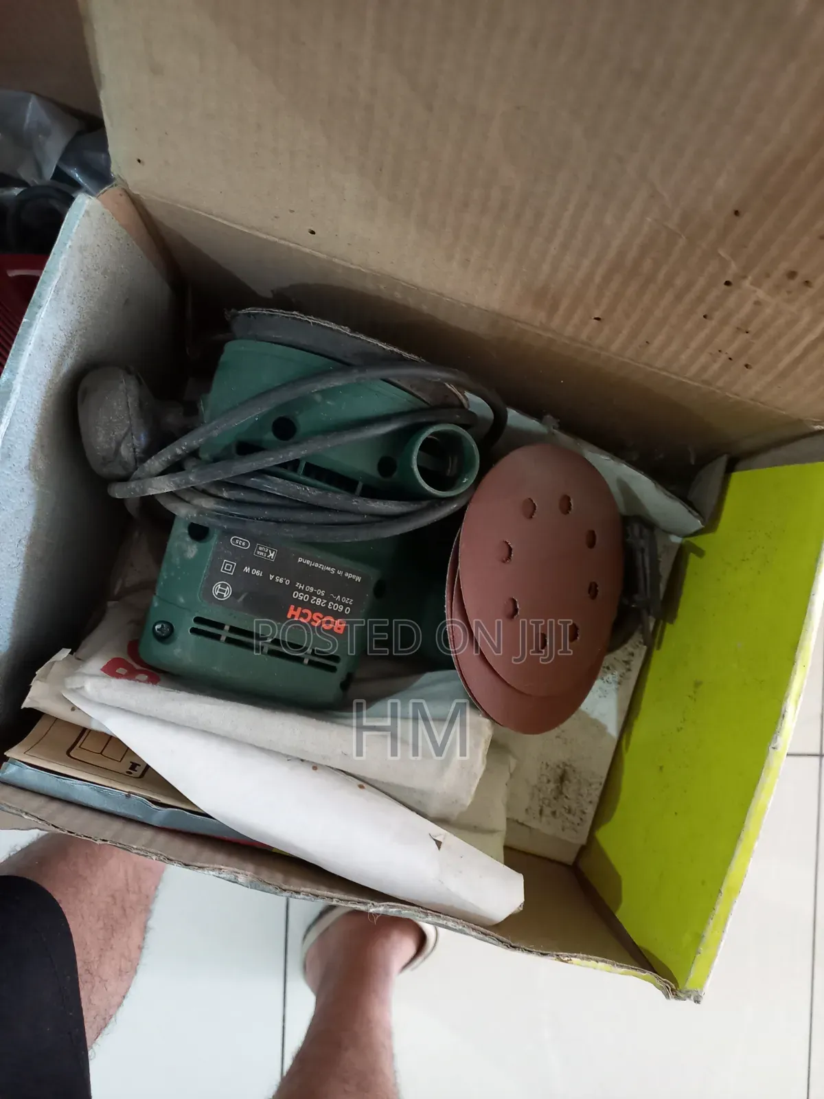 Bosch Orbital Sander (Swiss Made)