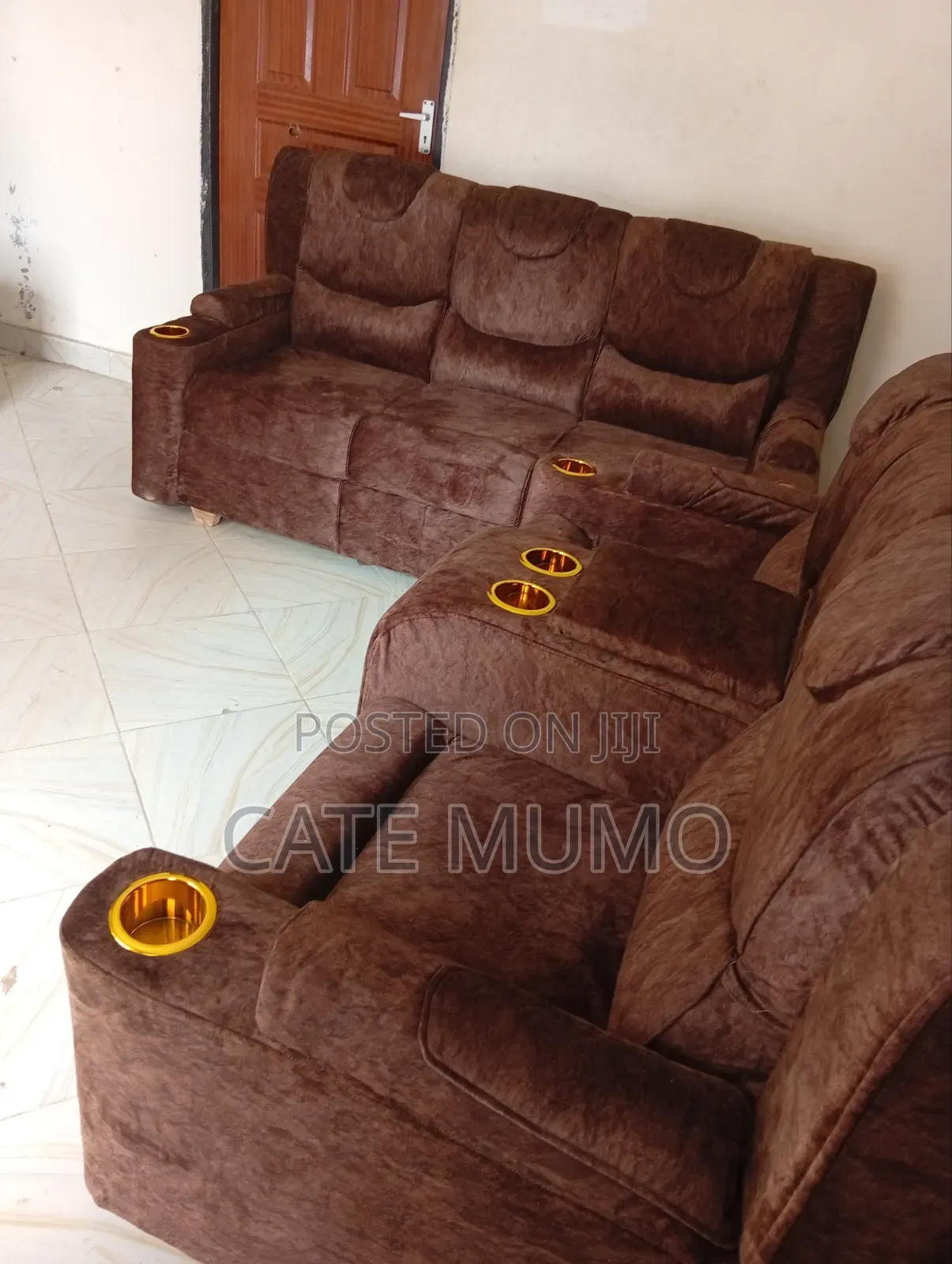 Semi Recliner 5 Seater Sofa