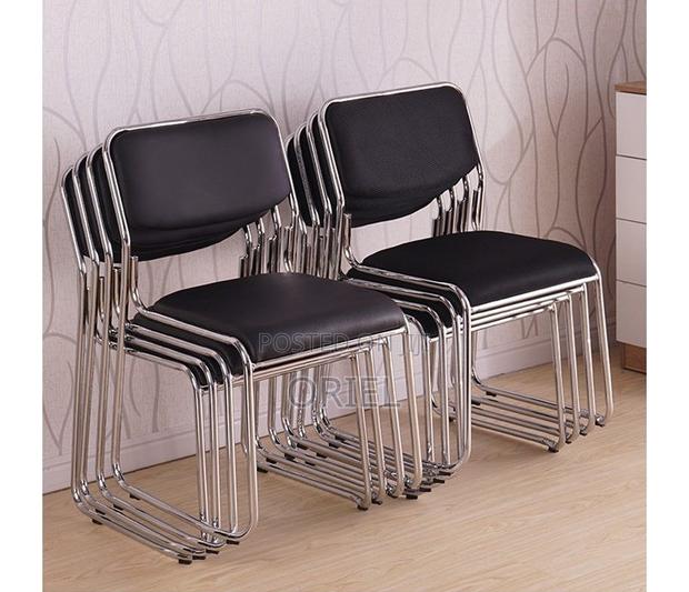 Office Chair : Stackable Office Padded Visitor Chair - thumbnail 9