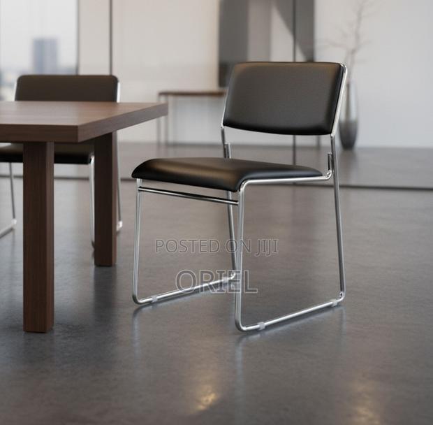 Office Chair : Stackable Office Padded Visitor Chair - thumbnail 13