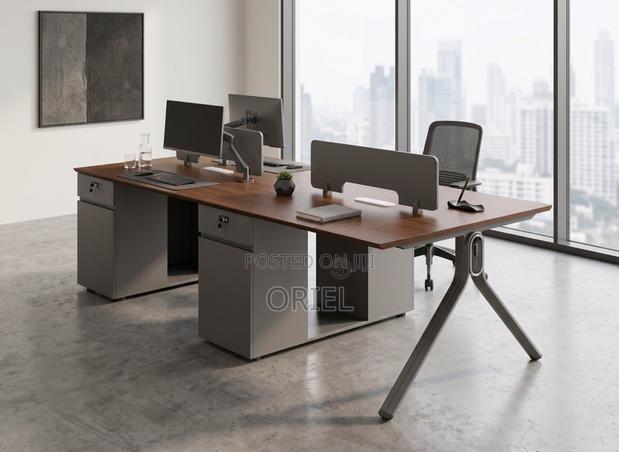 Office Workstation : Modular Imported 4-Seater Office Workstation - thumbnail 6