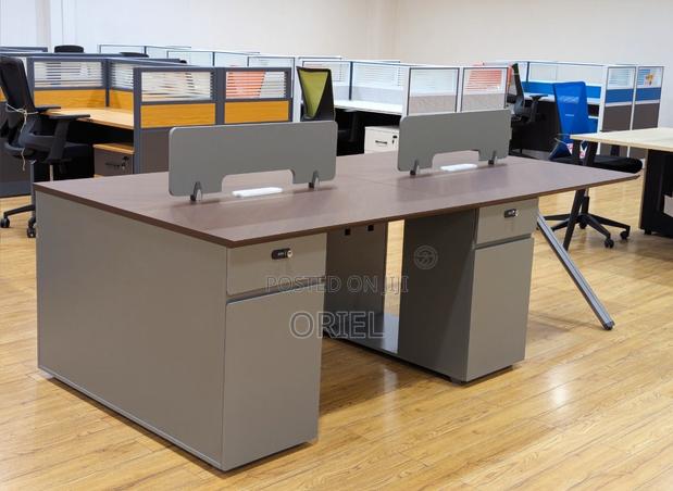 Office Workstation : Modular Imported 4-Seater Office Workstation - thumbnail 8