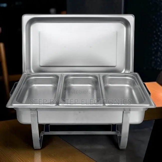 Wholesale Prices 11L Stainless Steel Triple Chafing Dish