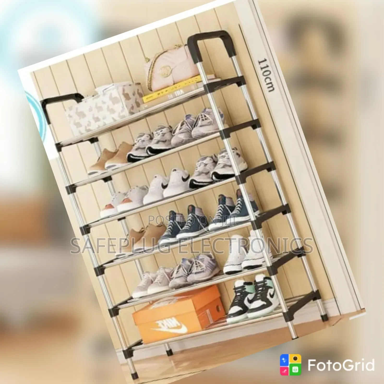 Portable 7-Tier Shoe Rack – Multi-Level Shoe Storage Organizer
