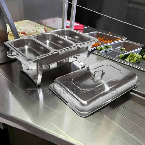 Manufacturer Prices 11L Stainless Steel Triple Chafing Dish